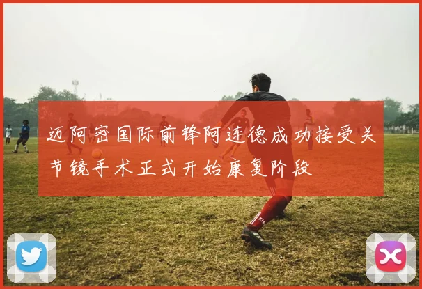 迈阿密国际前锋阿连德成功接受关节镜手术正式开始康复阶段